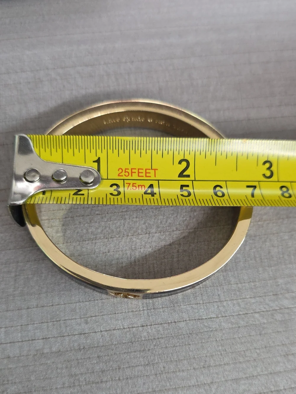 Kate Spade Hole Punch Spade Hinge Bangle